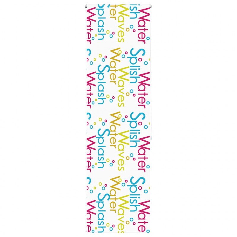 Roleta prysznicowa 80x240 cm Szerokość tkaniny 76 cm