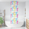 Roleta prysznicowa 80x240 cm Szerokość tkaniny 76 cm