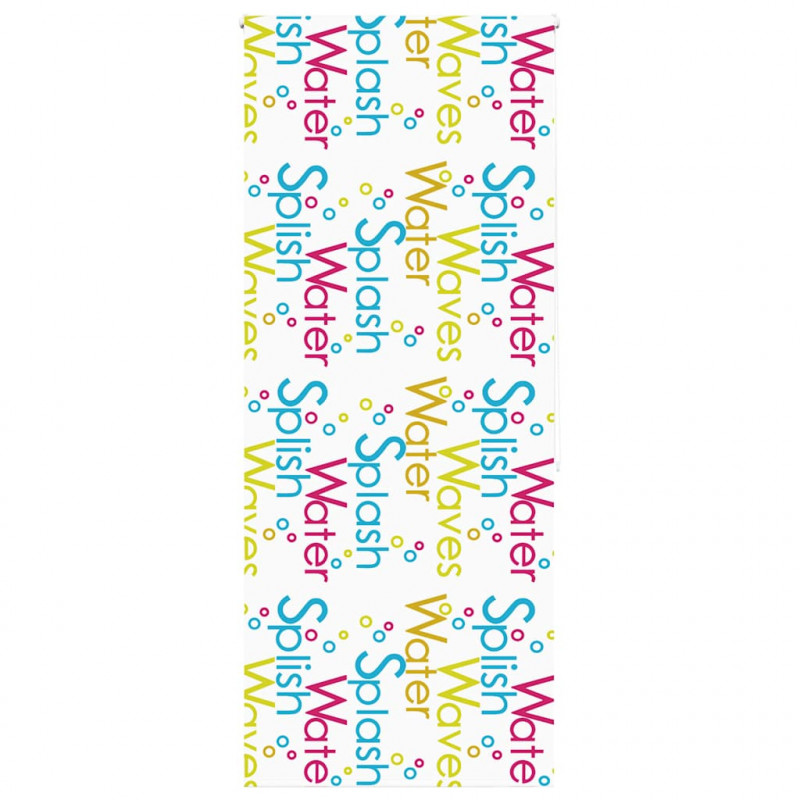 Roleta prysznicowa 90x240 cm Szerokość tkaniny 86 cm