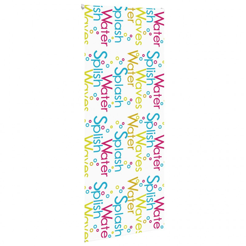 Roleta prysznicowa 90x240 cm Szerokość tkaniny 86 cm