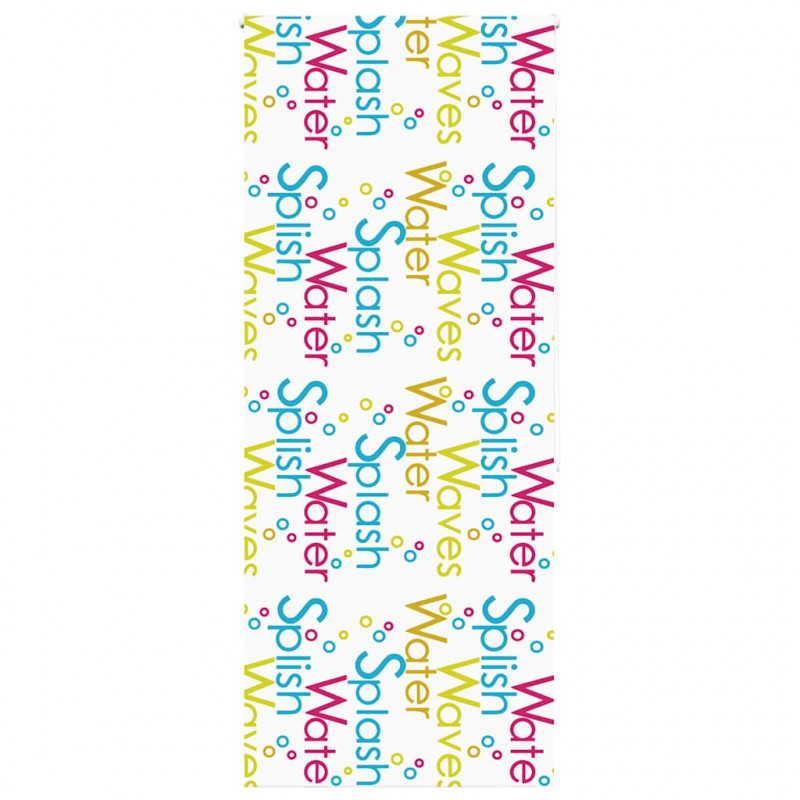 Roleta prysznicowa 100x240 cm Szerokość tkaniny 96 cm