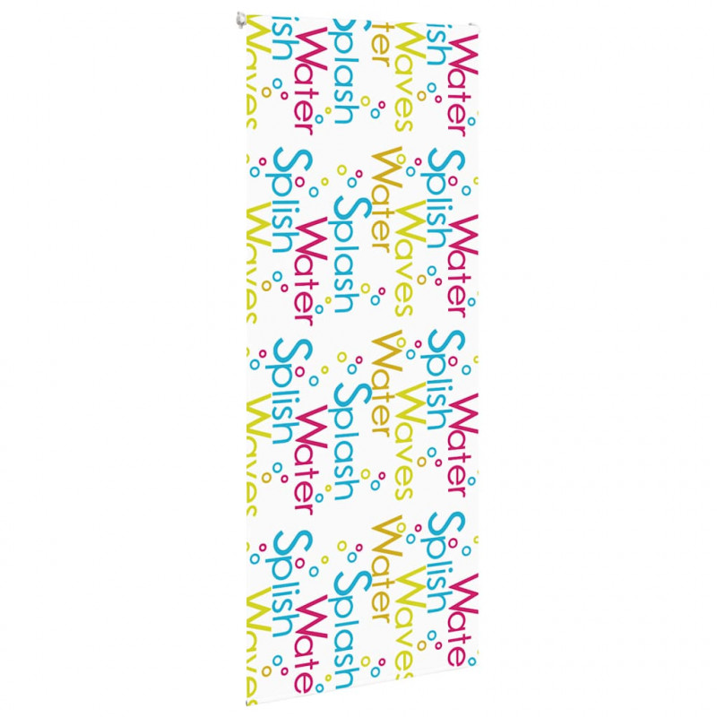Roleta prysznicowa 100x240 cm Szerokość tkaniny 96 cm