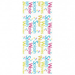Roleta prysznicowa 110x240 cm Szerokość tkaniny 106 cm
