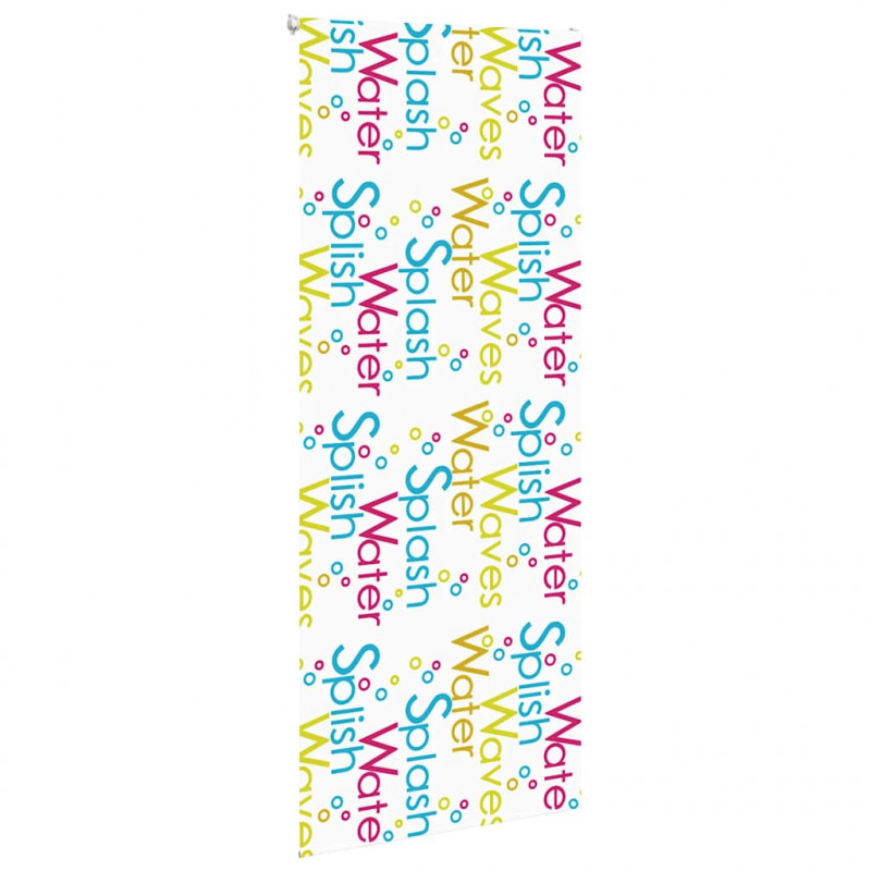 Roleta prysznicowa 110x240 cm Szerokość tkaniny 106 cm