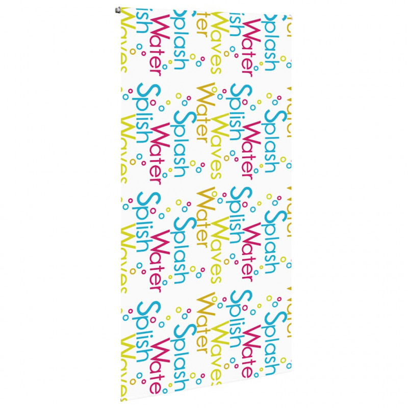 Roleta prysznicowa 120x240 cm Szerokość tkaniny 116 cm