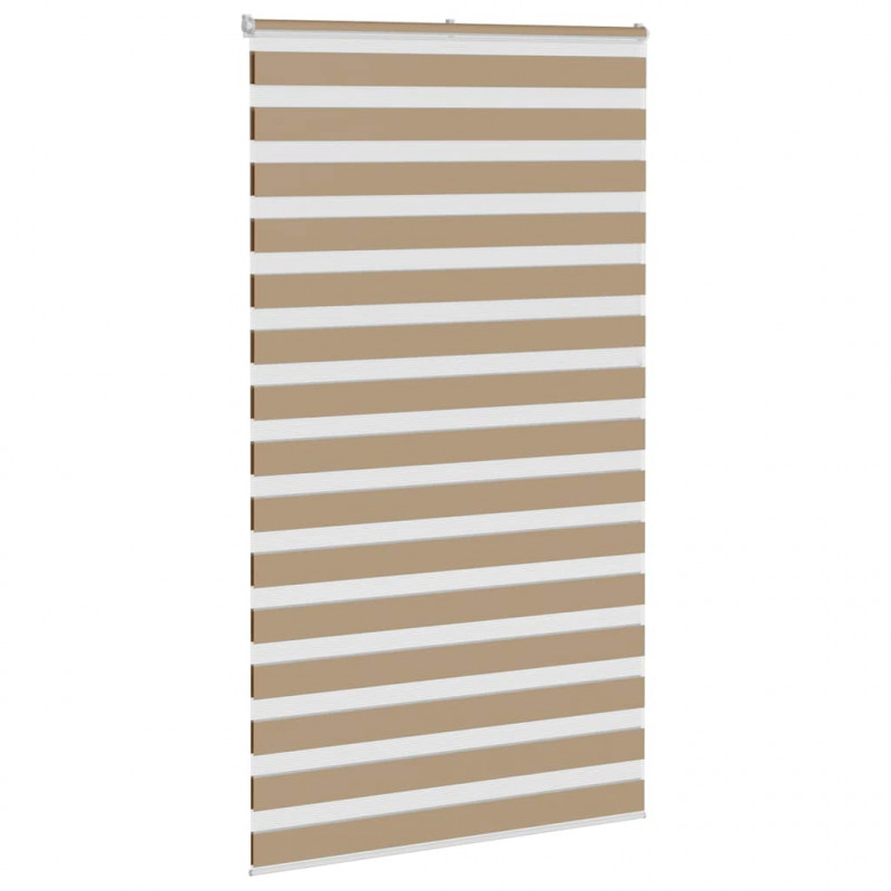 Roleta zebra, 130x230 cm, szerokość tkaniny 125,9 cm, poliester