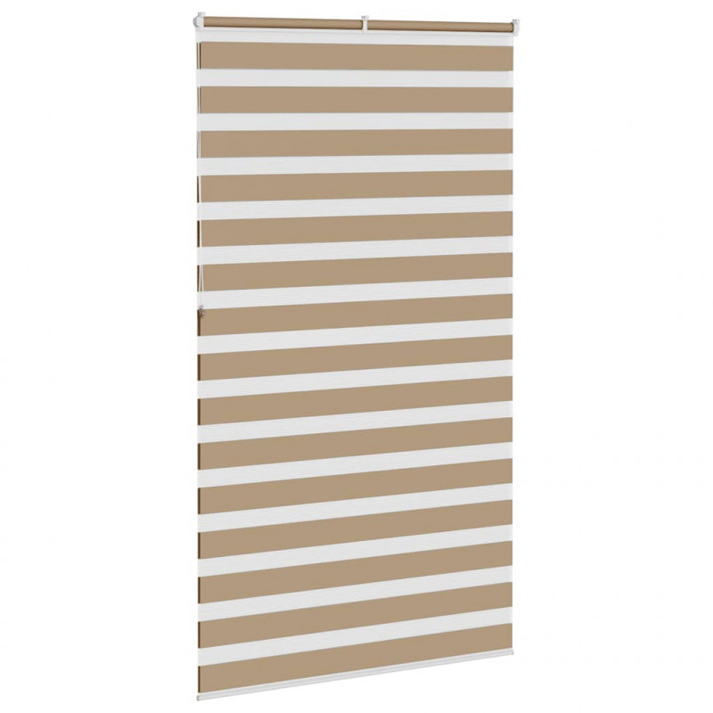 Roleta zebra, 130x230 cm, szerokość tkaniny 125,9 cm, poliester