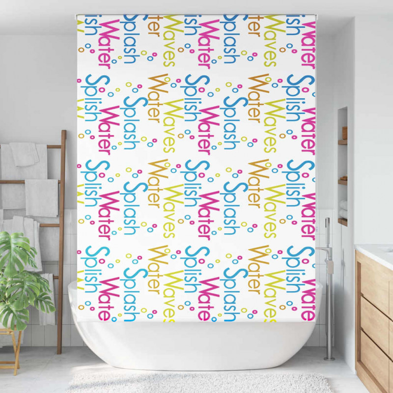 Roleta prysznicowa 150x240 cm Szerokość tkaniny 146 cm