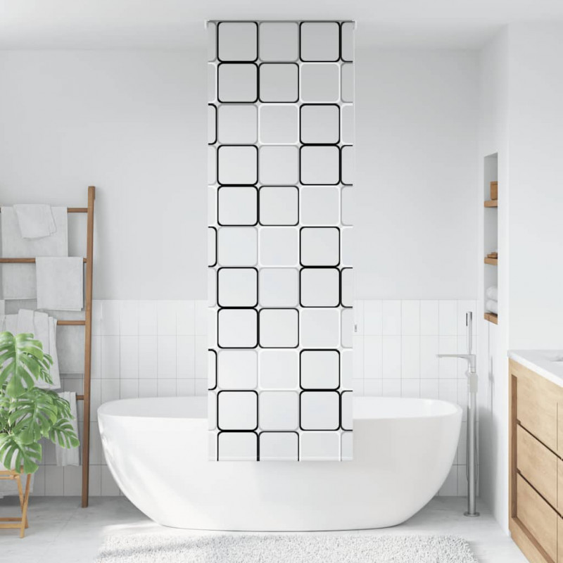 Roleta prysznicowa 60x240 cm Szerokość tkaniny 56 cm