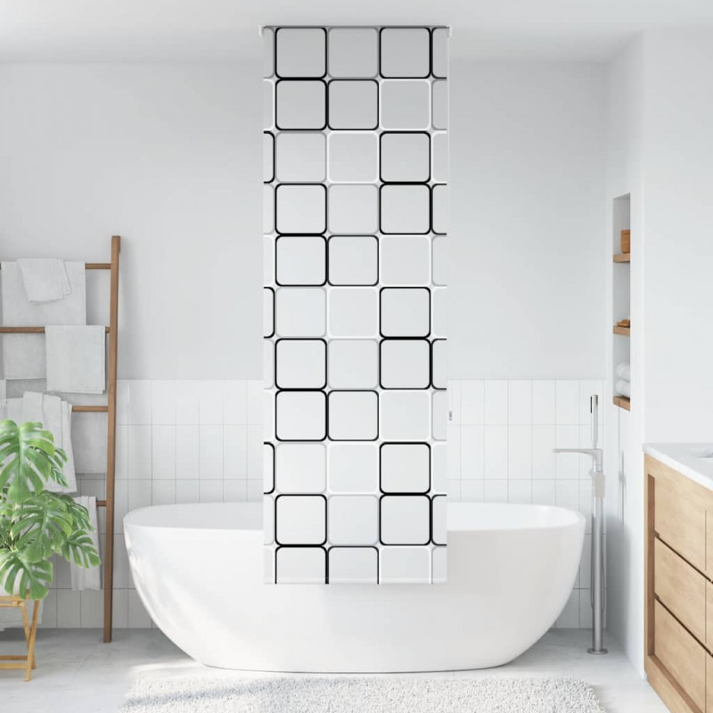 Roleta prysznicowa 70x240 cm Szerokość tkaniny 66 cm