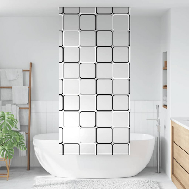 Roleta prysznicowa 90x240 cm Szerokość tkaniny 86 cm