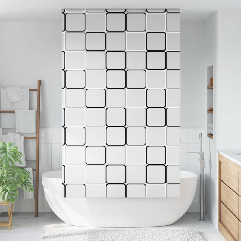 Roleta prysznicowa 130x240 cm Szerokość tkaniny 126 cm