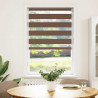 Roleta zebra, brzozowa, szerokość tkaniny 85,9 cm, poliester