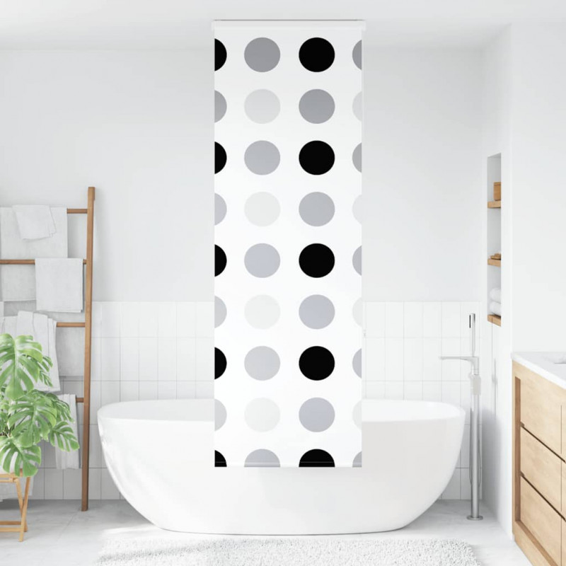 Roleta prysznicowa z kasetą 60x240 cm Szerokość tkaniny 56 cm