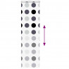 Roleta prysznicowa z kasetą 70x240 cm Szerokość tkaniny 66 cm