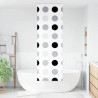 Roleta prysznicowa z kasetą 80x240 cm Szerokość tkaniny 76 cm