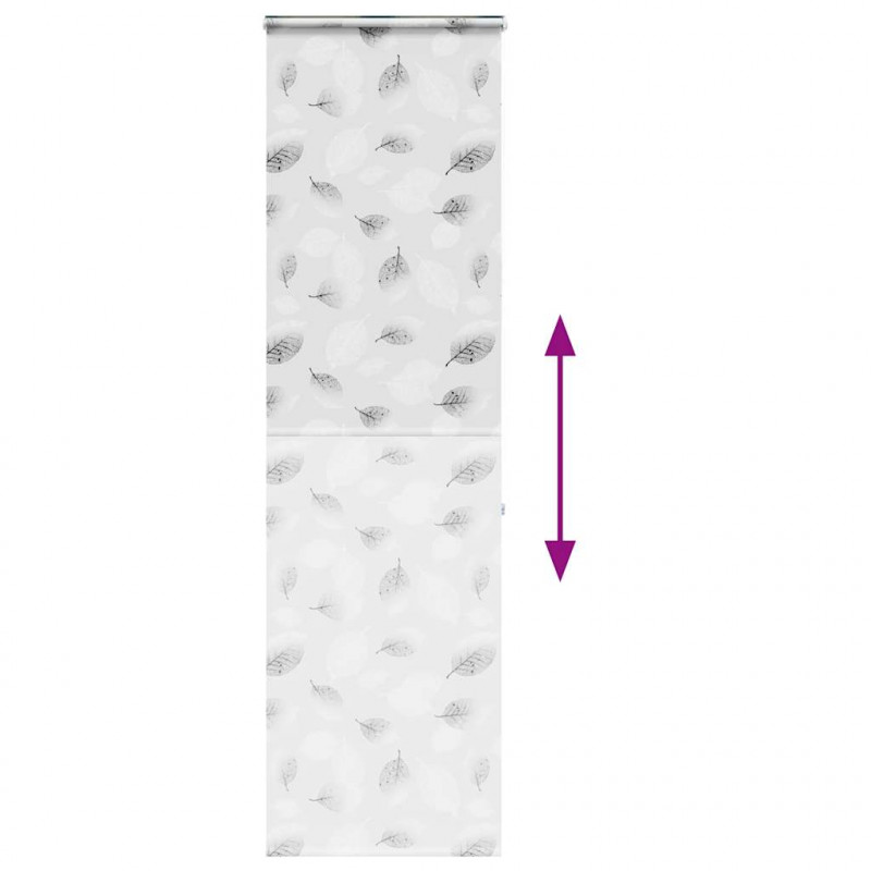 Roleta prysznicowa z kasetą 60x240 cm Szerokość tkaniny 56 cm