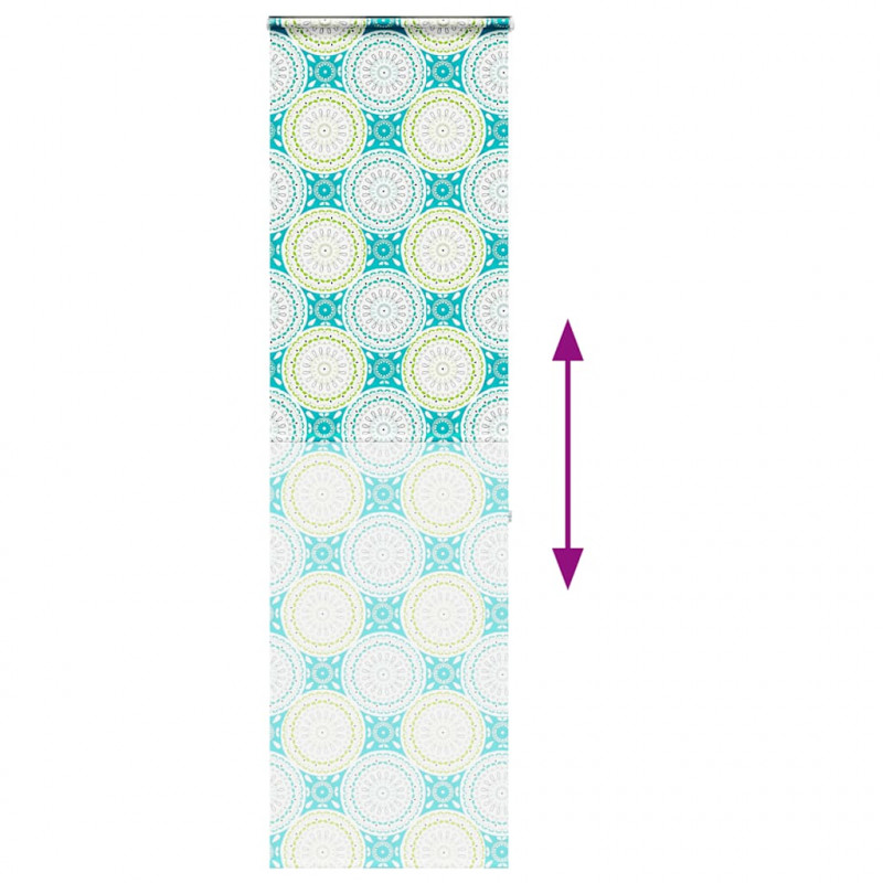 Roleta prysznicowa z kasetą 60x240 cm Szerokość tkaniny 56 cm