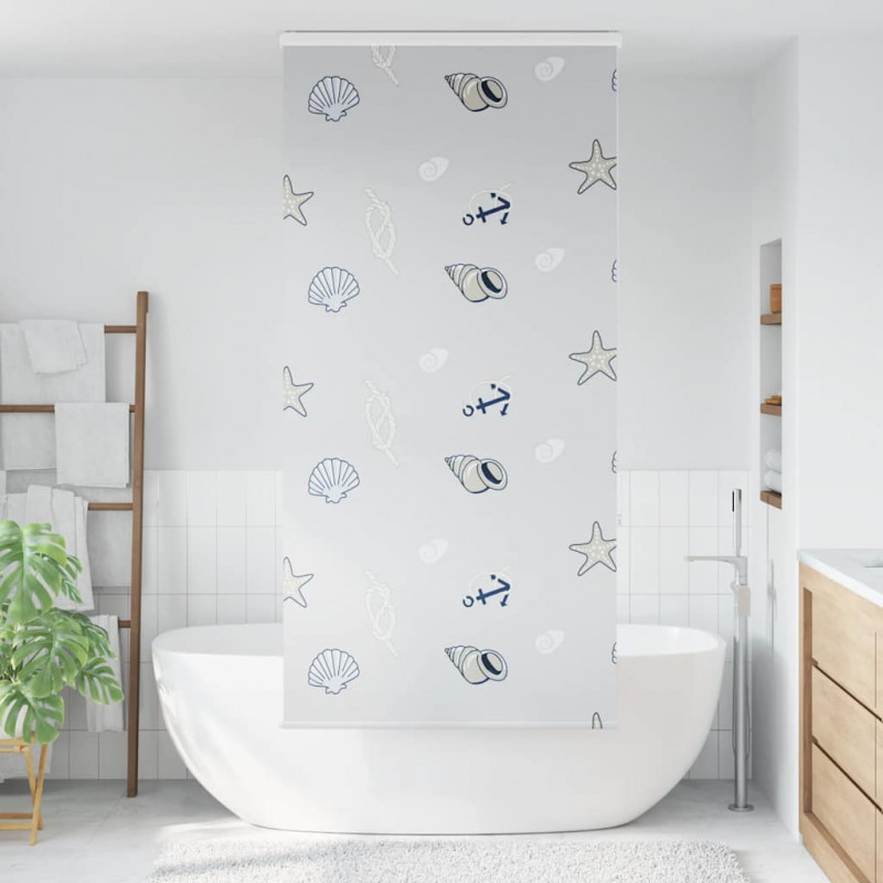 Roleta prysznicowa z kasetą 100x240 cm Szerokość tkaniny 96 cm