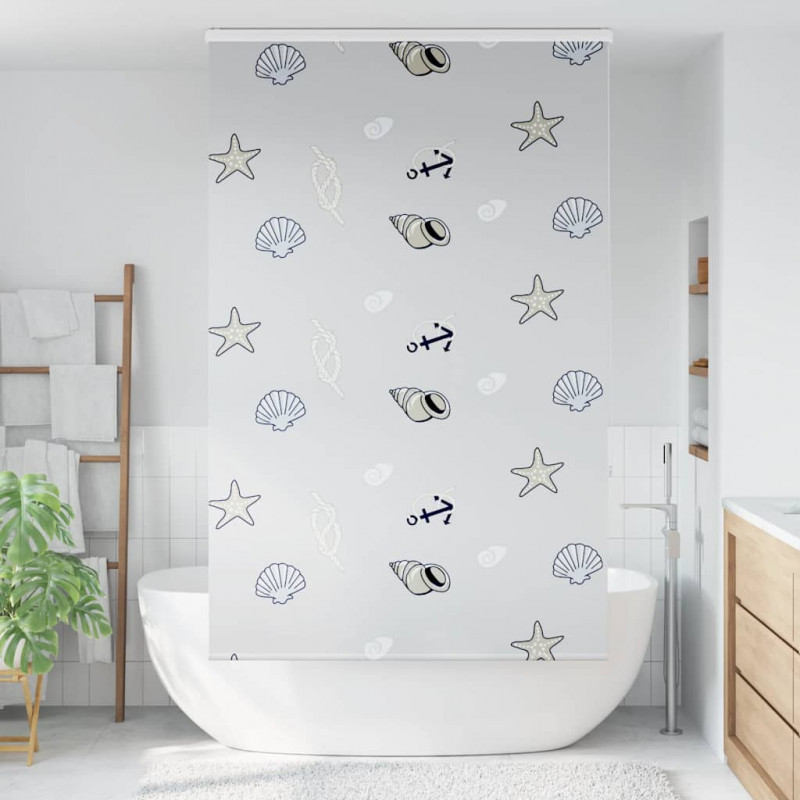Roleta prysznicowa z kasetą 130x240 cm Szerokość tkaniny 126 cm