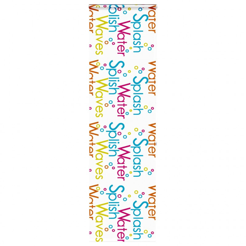 Roleta prysznicowa z kasetą 60x240 cm Szerokość tkaniny 56 cm