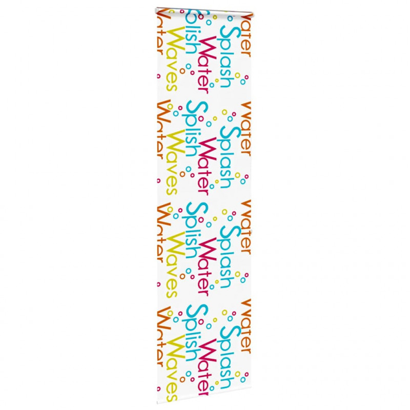 Roleta prysznicowa z kasetą 60x240 cm Szerokość tkaniny 56 cm