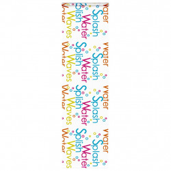 Roleta prysznicowa z kasetą 80x240 cm Szerokość tkaniny 76 cm