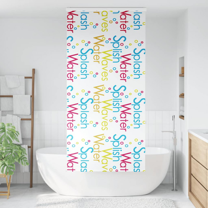 Roleta prysznicowa z kasetą 100x240 cm Szerokość tkaniny 96 cm