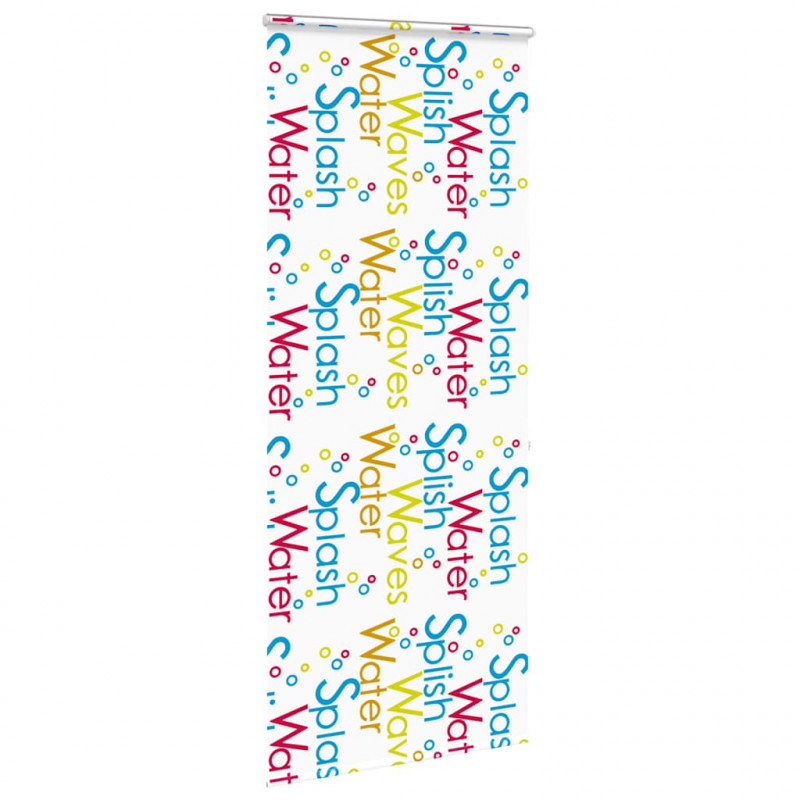 Roleta prysznicowa z kasetą 100x240 cm Szerokość tkaniny 96 cm