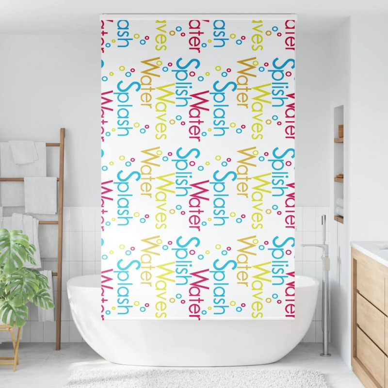 Roleta prysznicowa z kasetą 130x240 cm Szerokość tkaniny 126 cm