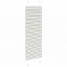 Roleta plisowana jasnoszara 50x100 cm Szerokość tkaniny 49,4cm
