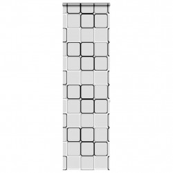 Roleta prysznicowa z kasetą 80x240 cm Szerokość tkaniny 76 cm