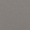 Rozkładany fotel masujący, taupe, obity tkaniną