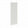 Roleta plisowana jasnoszara 45x150 cm Szerokość tkaniny 44,4 cm