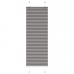 Roleta plisowana antracytowa 45x150 cm Szerokość tkaniny 44,4cm