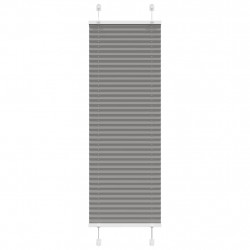 Roleta plisowana antracytowa 50x150 cm Szerokość tkaniny 49,4cm