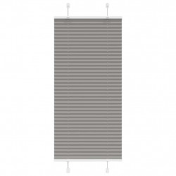 Roleta plisowana antracytowa 55x150 cm Szerokość tkaniny 54,4cm