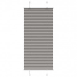 Roleta plisowana antracytowa 60x150 cm Szerokość tkaniny 59,4cm