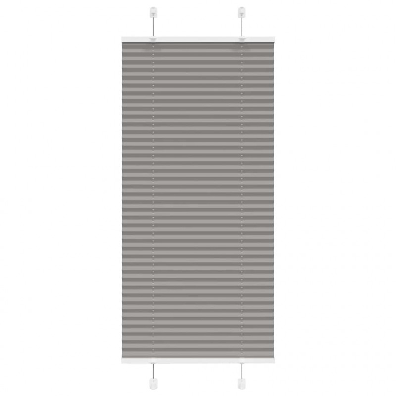 Roleta plisowana antracytowa 60x150 cm Szerokość tkaniny 59,4cm