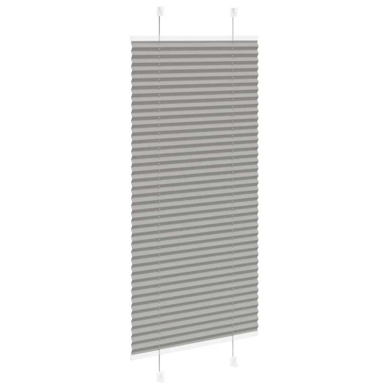 Roleta plisowana antracytowa 65x150 cm Szerokość tkaniny 64,4cm