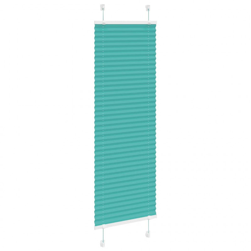 Roleta plisowana Zielony Benzyna 40x100 cm Szerokość tkaniny