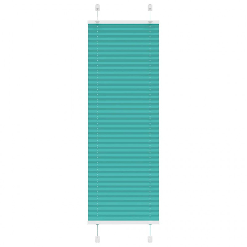 Roleta plisowana Zielony Benzyna 45x100 cm Szerokość tkaniny