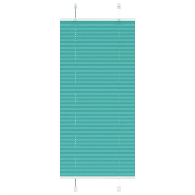 Roleta plisowana Zielony Benzyna 60x100 cm Szerokość tkaniny