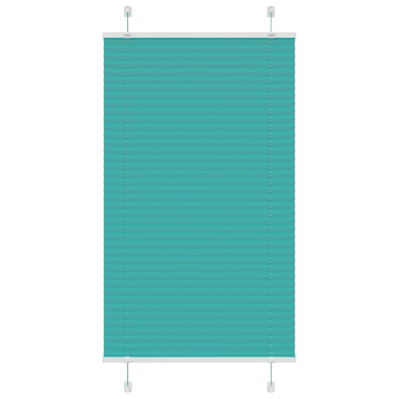 Roleta plisowana Zielony Benzyna 70x100 cm Szerokość tkaniny