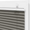 Roleta plisowana antracytowa 70x200 cm Szerokość tkaniny 69,4cm