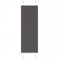 Roleta plisowana czarna 40x100 cm Szerokość tkaniny 39,4cm