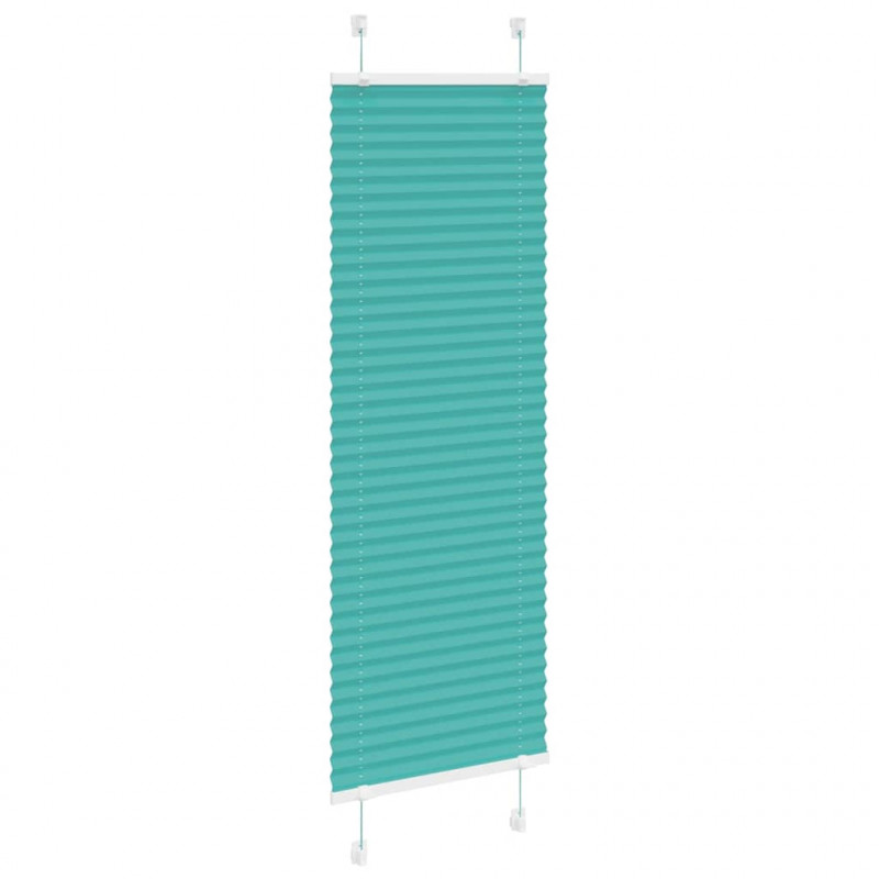 Roleta plisowana Zielony Benzyna 50x150 cm Szerokość tkaniny