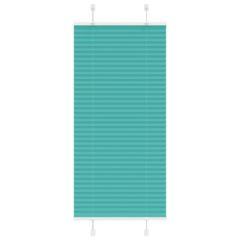 Roleta plisowana Zielony Benzyna 55x150 cm Szerokość tkaniny
