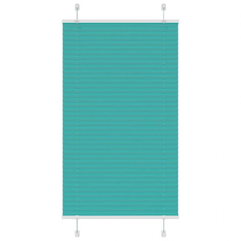 Roleta plisowana Zielony Benzyna 70x150 cm Szerokość tkaniny
