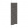 Roleta plisowana czarna 40x150 cm Szerokość tkaniny 39,4cm